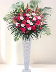 アイアンスタンド花